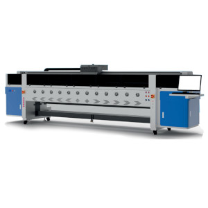 AM3204K12i Solvent Inkjet Printer - 3.2m Width, 8 Konica 512i Printheads for Industrial Printing