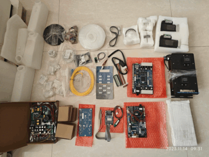 Complete UV Printer Component Kit - Pre - Assembled Parts for Large - Format Printing Equipment (Boards, Motors, Tubes, Tanks)